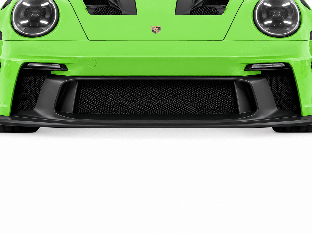 Front splitter on the car